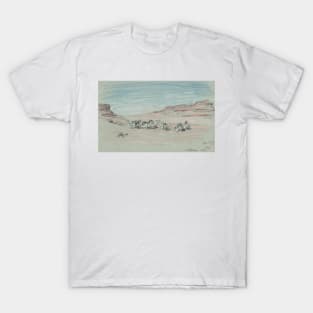 Nile Journey, No. 20 by Elihu Vedder T-Shirt